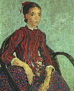Vincent Van Gogh La Mousme, Sitting oil painting artist